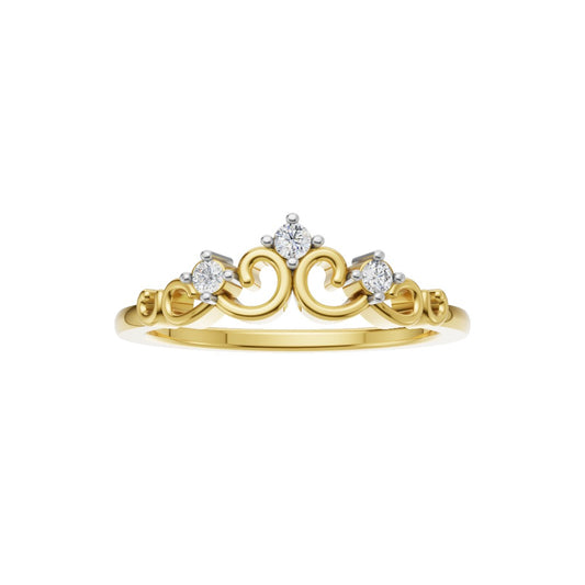 Ethereal Tiara Diamond Ring