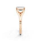 Premium Emerald Cut Lab Grown Diamond Statement Sculptural Design Ring