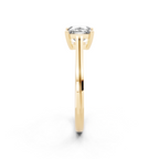 Minimalist Princess-Cut Lab Grown Diamond Statement Ring for Her