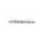 Simple Round Lab Grown Diamond Ring For Birthday Gift