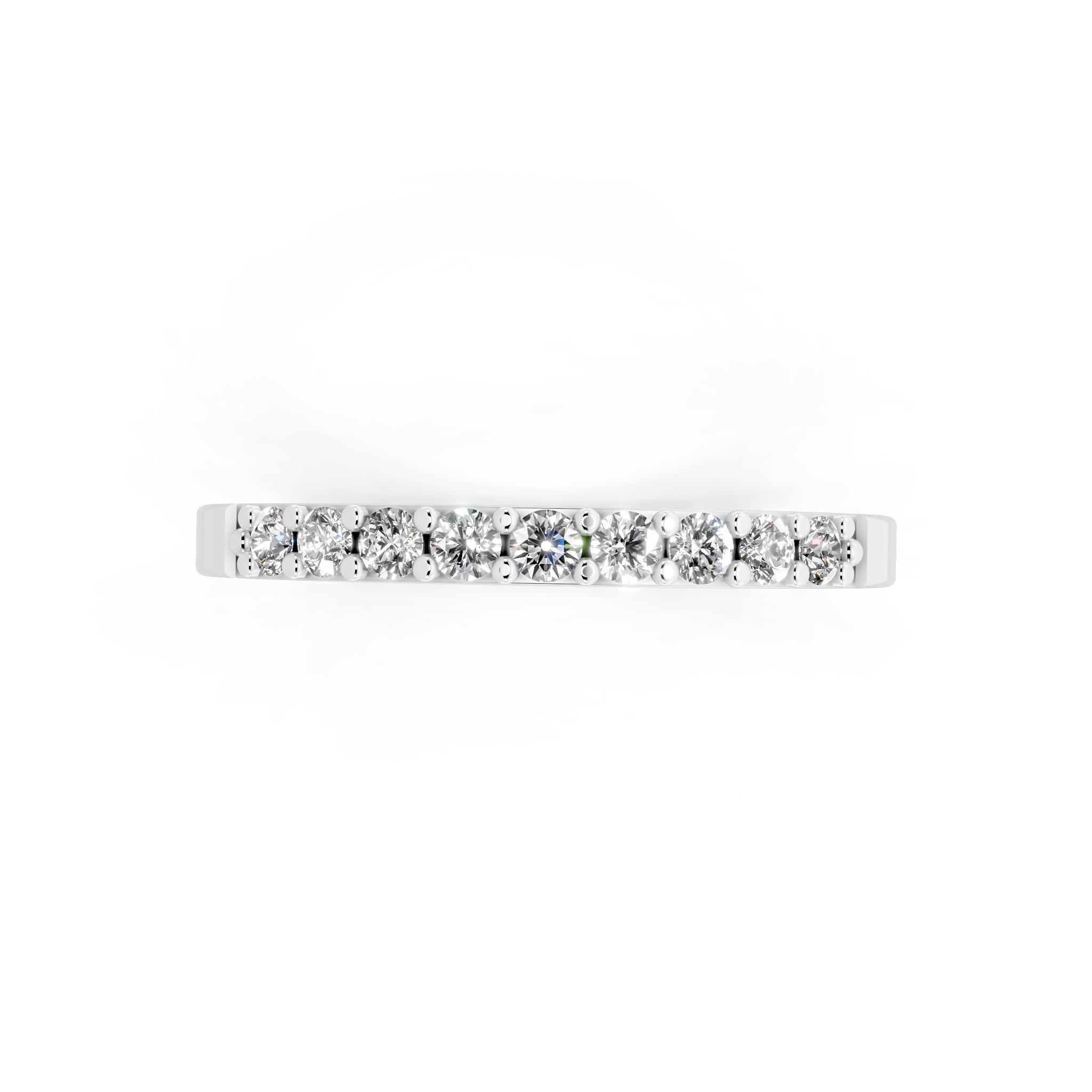 Simple Round Lab Grown Diamond Ring For Birthday Gift