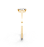 Modern Marquise Cut Lab Grown Diamond Solitaire Band Ring for Women