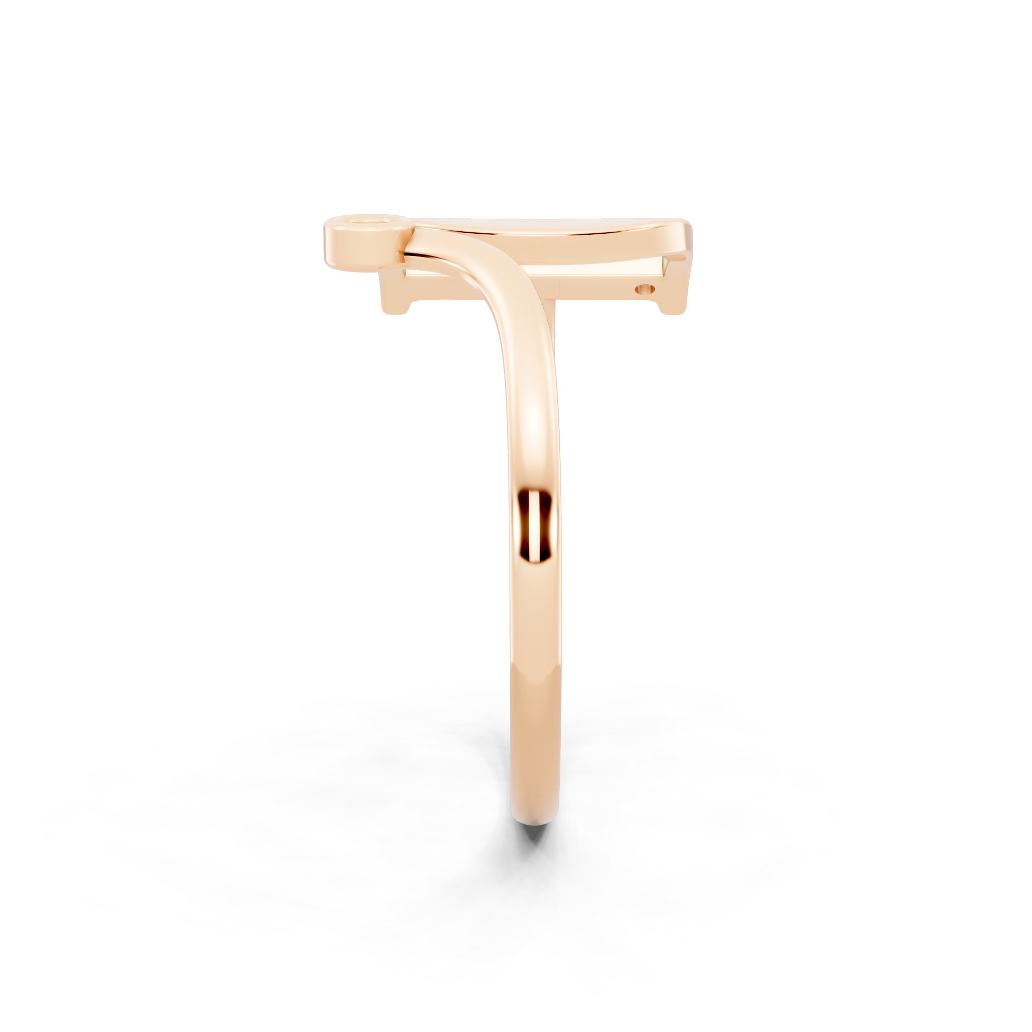 Aureve Crossover Arc Lab Grown Diamond Ring for Women