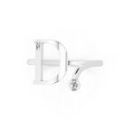 Aureve Crossover Arc Lab Grown Diamond Ring for Women
