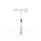 Contemporary Initial Sculptural T Open Ring for Special Moments