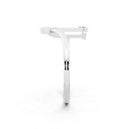 Fancy U Initial Lab Grown Diamond Accent Ring for Women