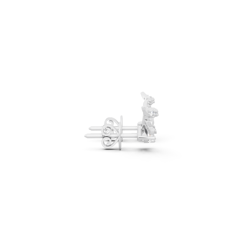 Seraphine Yellow Pear Cut Lab Grown Diamond Earrings for Women