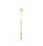 Minimal Celestial Double Star Band Ring in Yellow, White, Rose Gold by LJ