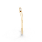 Minimal Arc Lab Grown Diamond Band Ring