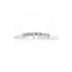 Minimal Arc Lab Grown Diamond Band Ring