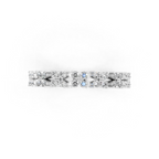 Aurielle Round Cut Lab Grown Diamond Eternity Wedding Band Ring for Women