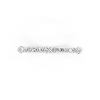 Modern Gold Tone Round Lab Grown Diamond Crossover Ring