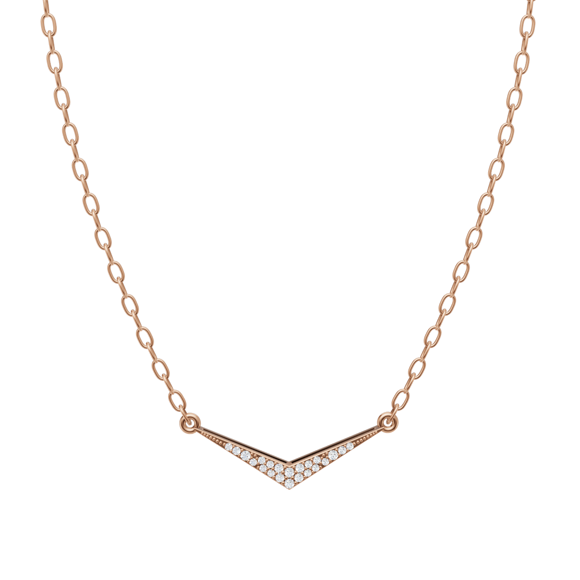 Elaris Twin Halo Drop Brilliant Lab Created Diamond Pendant Necklace Perfect for Birthday Gift