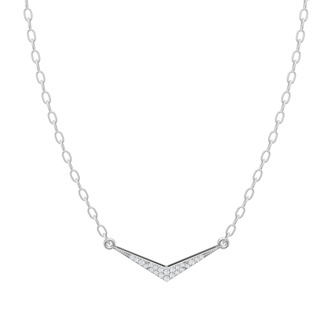 Elaris Twin Halo Drop Brilliant Lab Created Diamond Pendant Necklace Perfect for Birthday Gift
