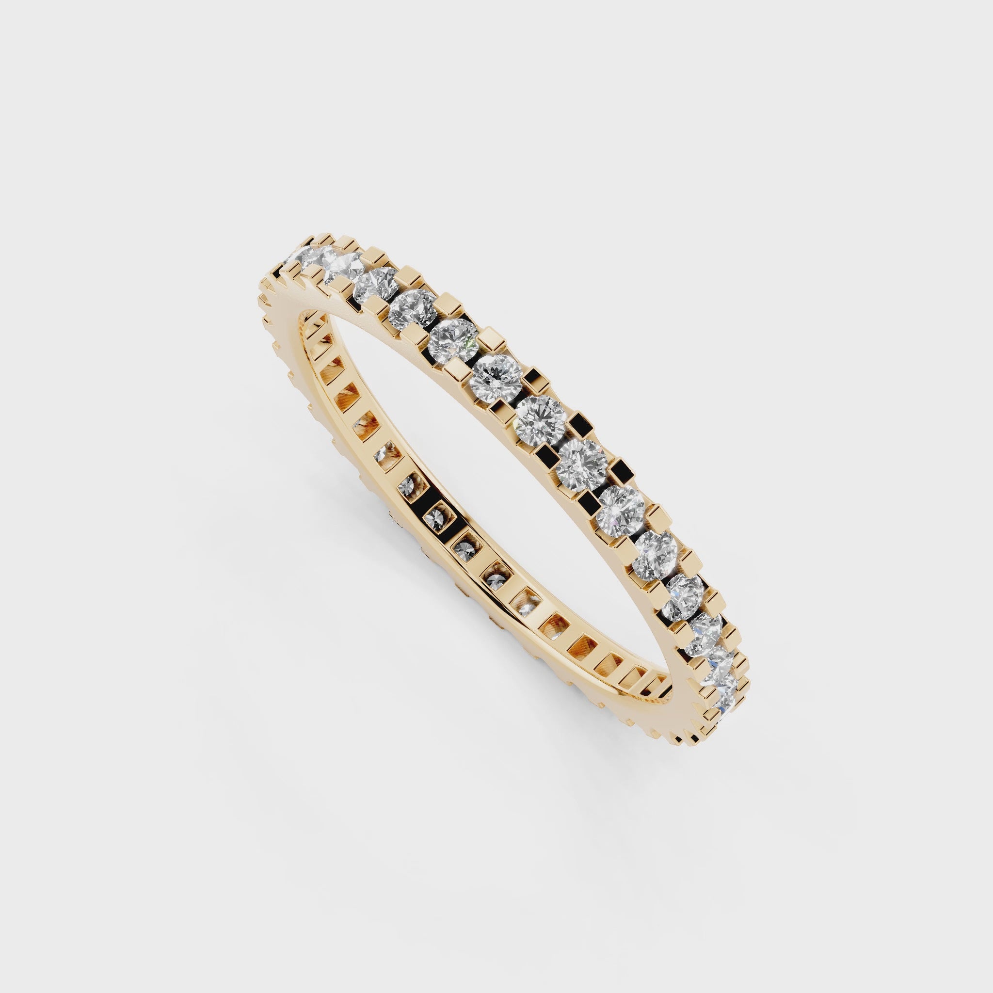 Celestia Eternity Stackable Lab Grown Diamond Birthday Band Ring
