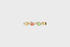 Elegant Geometric Pave Station Lab Created Diamond Bracelet for Women by Lume Jewelry