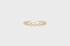 Elegant Clover Motif Circle Station Lab Created Diamond Bracelet for Everyday Styling