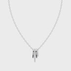 Luxury Cascade Pendant Necklace for Women in 10 or 14 or 18K Gold