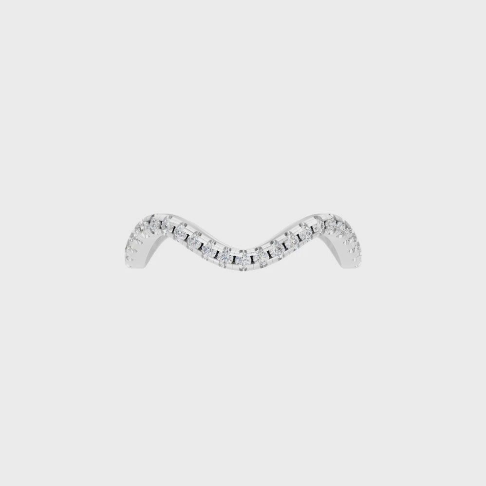 Serene Wave Diamond Band
