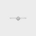 Celeste Princess Cut Lab Created Diamond Pave Chain Bracelet for Women