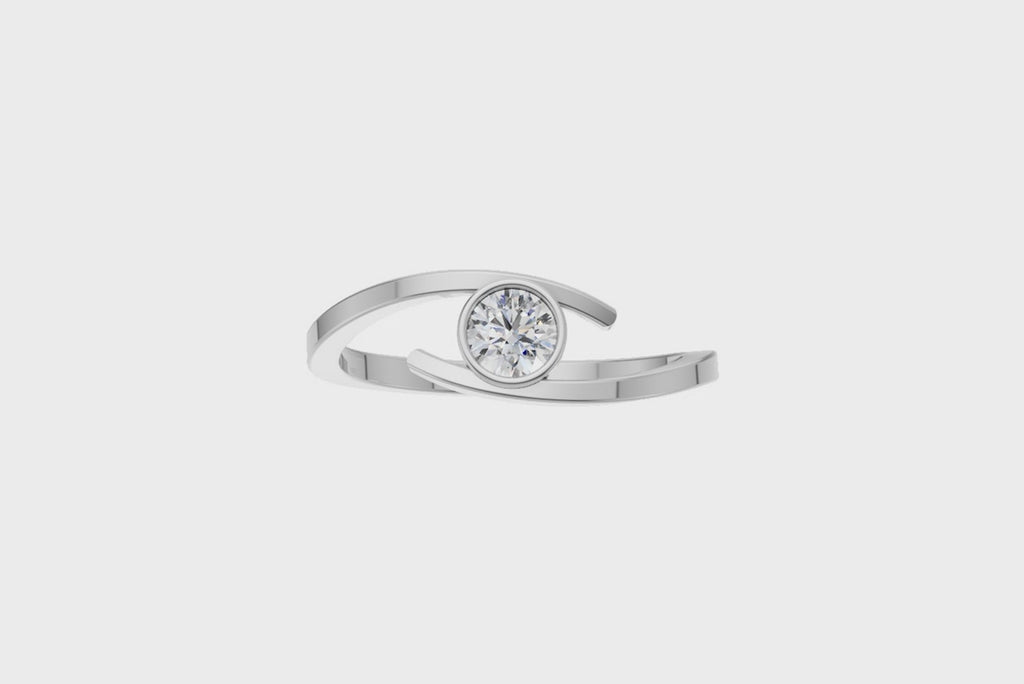 Celeste Bezel Solitaire Ring
