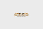 Golden Aura Oval Halo Bezel Lab Grown Diamond Bracelet in 10 or 14 or 18K Gold