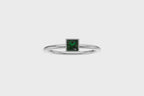 Emerald Grace Princess-Cut Ring