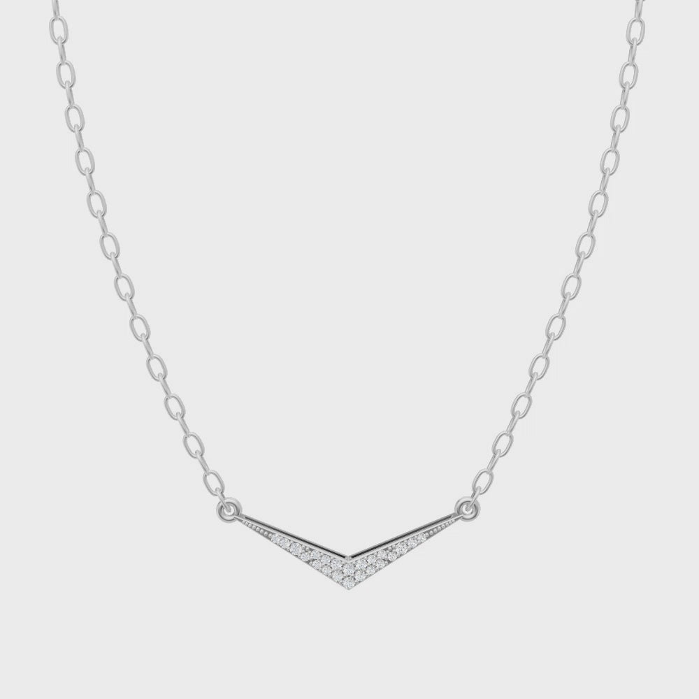 Elaris Twin Halo Drop Brilliant Lab Created Diamond Pendant Necklace Perfect for Birthday Gift