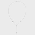 Premium Marquise Cut Station Y-Necklace in Gold with Lab Created Diamonds