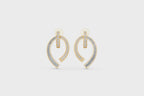 Modern Pave-Style Hoop Lab Grown Diamond Earrings for Premium Jewellery Styling for Girlfriend