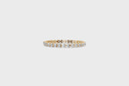 Elegant Open Gallery Sparkle Bracelet for Women with Continuous Heart-Shaped Lab Grown Diamond