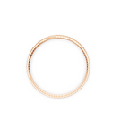 Simple White or Rose or Gold Baguette-Cut Lab Created Diamond Tennis Bracelet for Premium Styling