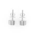 Premium Three Mixed Cut Lab Grown Diamond Drop Earrings for Everyday Styling