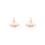 Aurelia Arch Halo Stud Lab Created Diamond Earrings for Anniversary & Birthday Gifts for Her