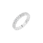 Celestia Dual Row Eternity Band