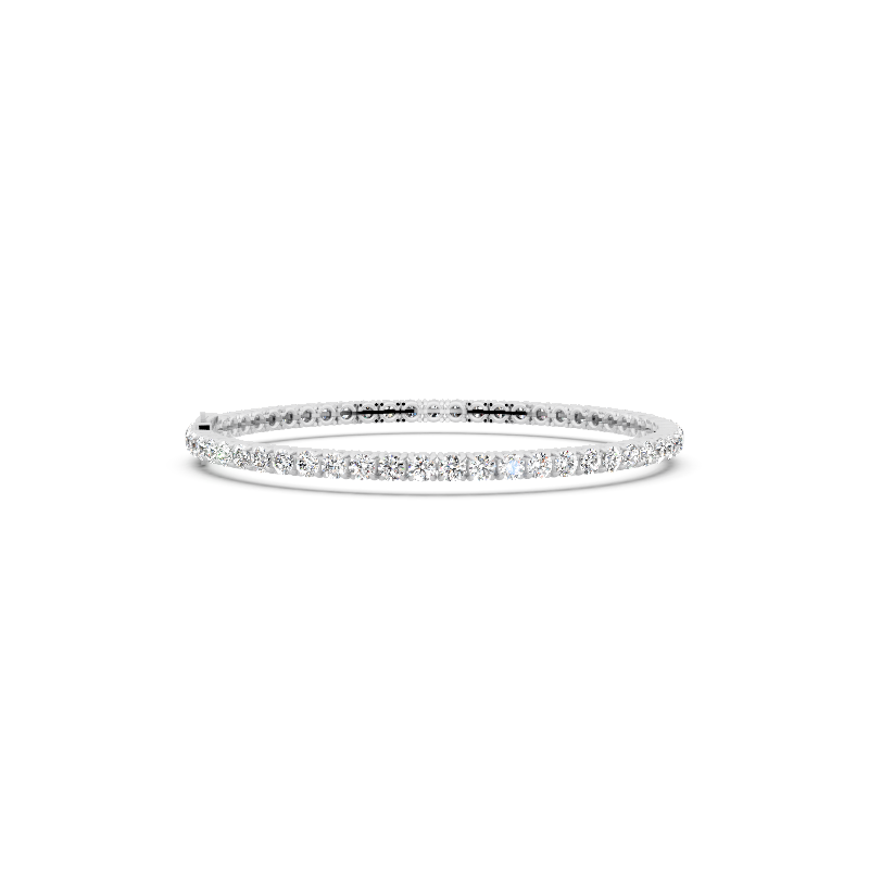 Celeste Pave Tennis Bracelet with Round Brilliant Lab Grown Diamonds