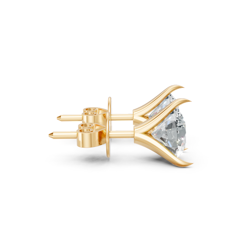 Minimalist Solitaire Stud Earrings for Everyday Luxury, Gifting & Occasion Wear