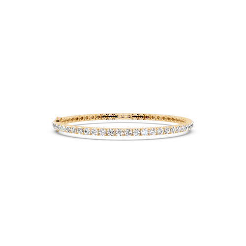 Celeste Pave Tennis Bracelet with Round Brilliant Lab Grown Diamonds