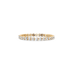 Elegant Open Gallery Sparkle Bracelet for Women with Continuous Heart-Shaped Lab Grown Diamond
