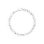 Celeste Cushion Cut Lab Grown Diamond Line Bracelet for Anniversary Gift
