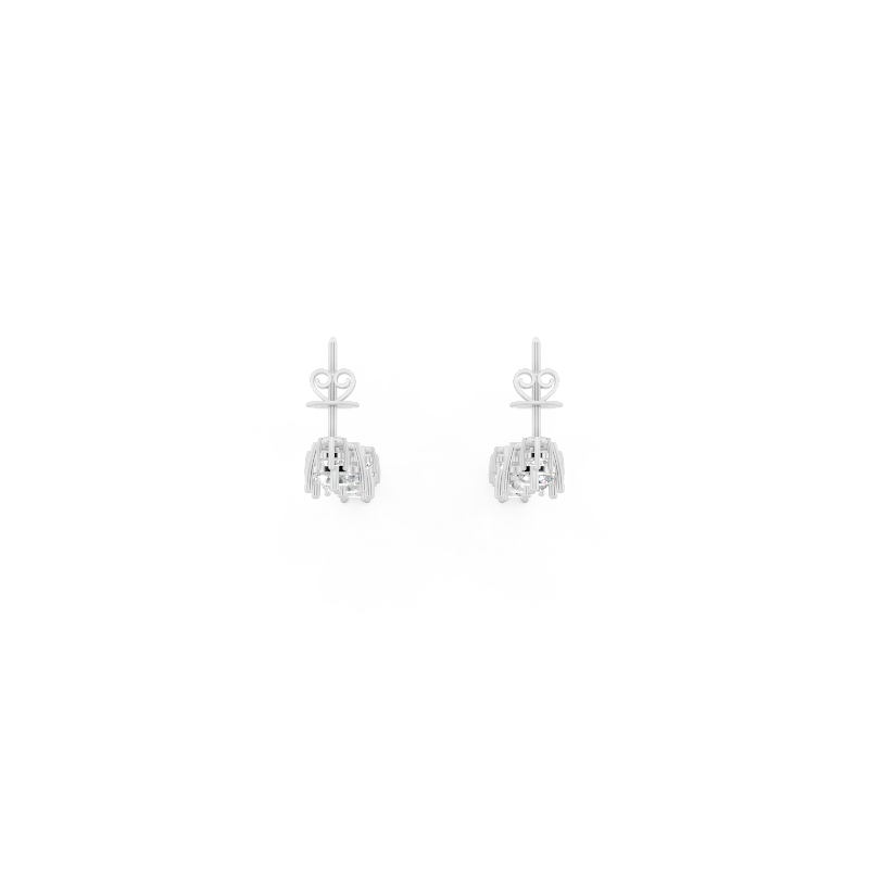 Premium Celestial Linear Cascade Lab Created Diamond Earrings with Clustered Sparkle Accents