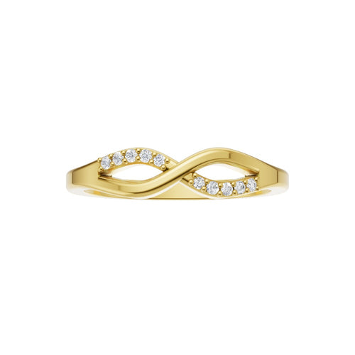 Eternal Grace Diamond Infinity Ring