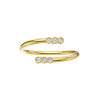 Eterna Diamond Open Wrap Ring