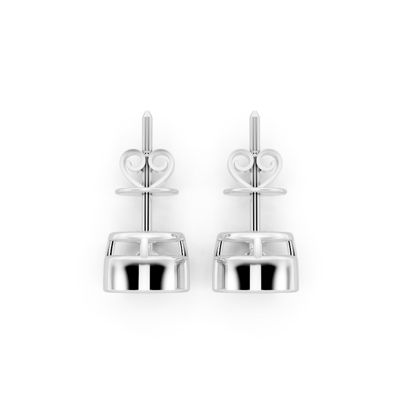Minimalist Bezel Stud Lab Grown Diamond Earrings for Everyday Luxury, Gifting & Occasion Wear