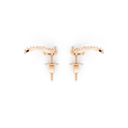 Seraphine Yellow Pear Cut Lab Grown Diamond Earrings for Women