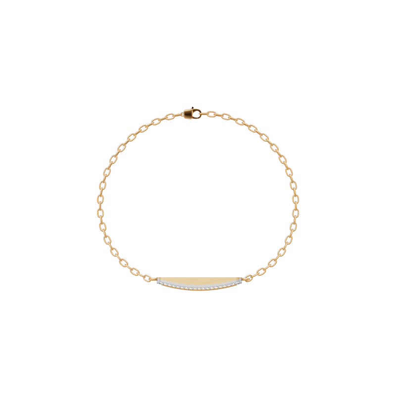 Aurora Spectrum Multi-Colour Brilliant Lab Grown Diamond Bracelet in White or Rose or Gold