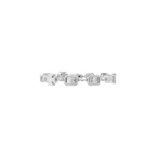 Square Halo Diamond Bracelet