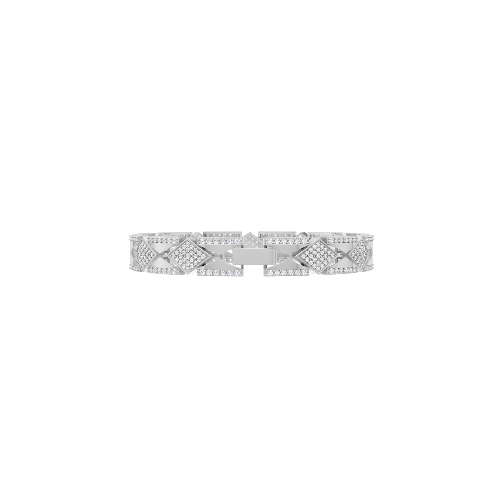 Imperial Lattice Diamond Bracelet