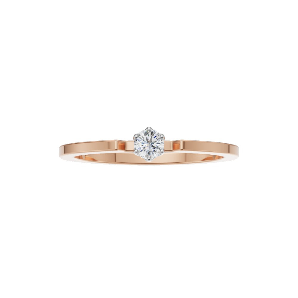 Solitaire Spark Diamond Promise Ring