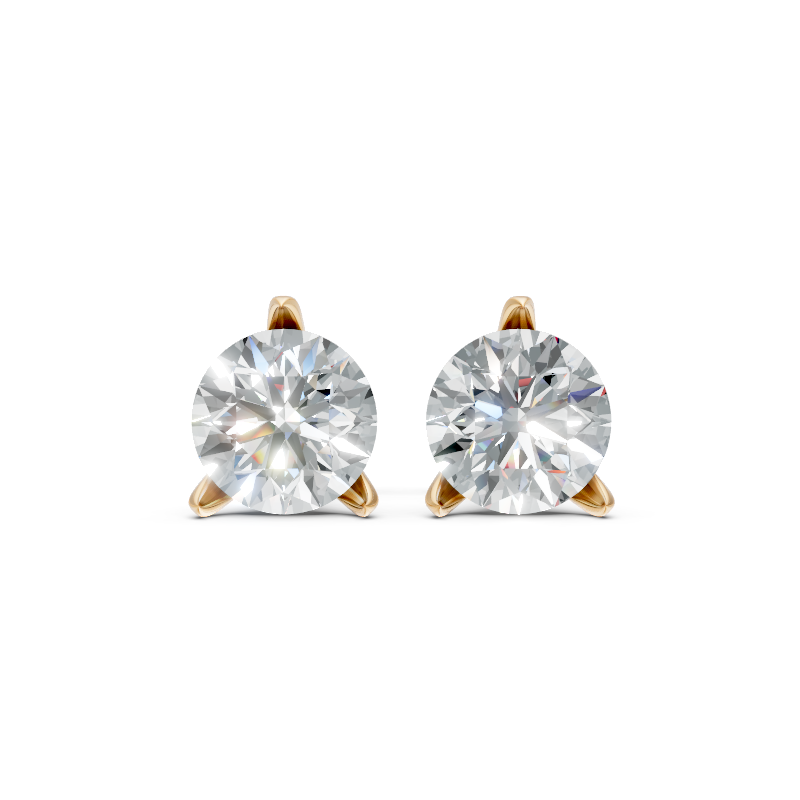 Minimalist Solitaire Stud Earrings for Everyday Luxury, Gifting & Occasion Wear